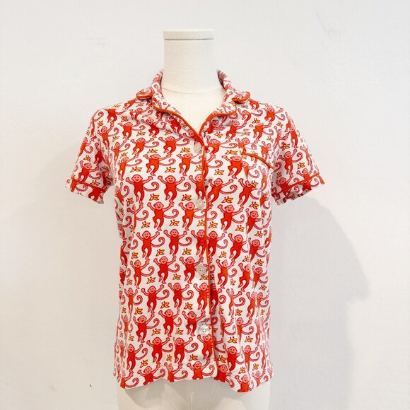 Roller Rabbit Monkey Polo Top - Picture 3 of 8